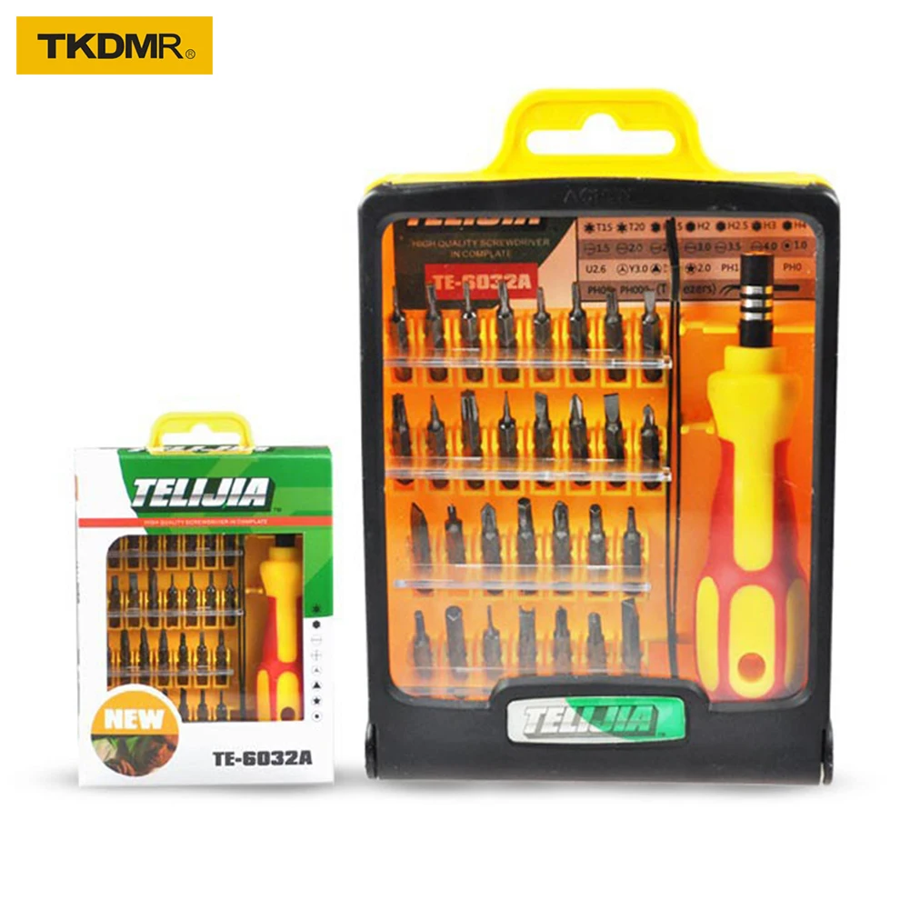 Tournevis précision Bit Set 45 Pièces Set Magnétique Tournevis Set