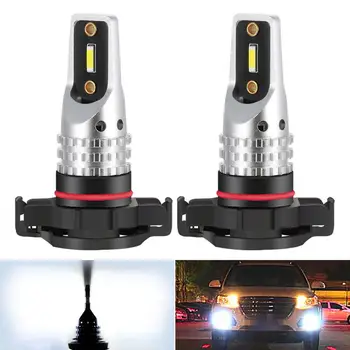 

2x CANBUS White H16 5202 PS19W PSY24W P21W LED Bulbs No Error For AUDI A3 8P Sportback LED DRL Daytime Running lights 2003-2013