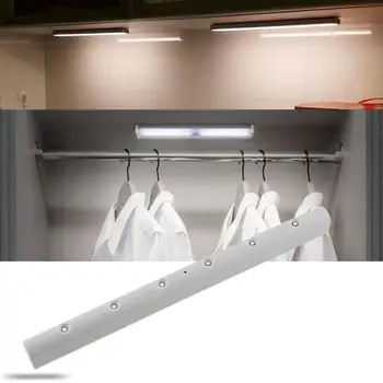 

Wireless Body Motion Sensor 6 LED Wall Night Light Modern Lamp White Lighting