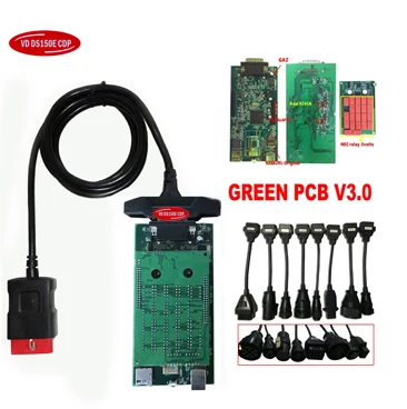 Новейший. R0 с ключом для delphis vd ds150e cdp bluetooth V3.0 автомобильный Грузовик vd tcs cdp obd obd2 сканер+ автомобильные грузовые кабели - Цвет: without Bluetooth