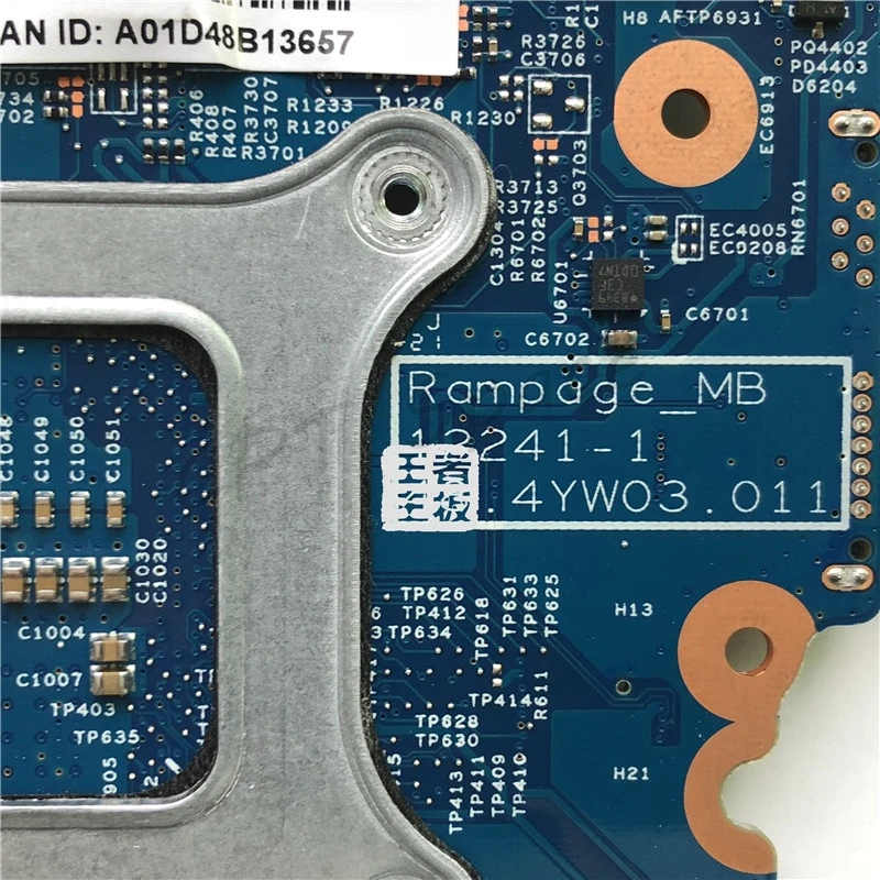 48.4YW03.011 12241-1 для hp 450 G1 440 G1 Материнская плата ноутбука HM86 734083-001 734083-501 734083-601 тестирование в целости