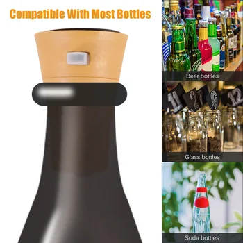 

Good quality efficient Solar Powered Mini Copper String Lights LED Colored Lights for Wine Bottles with Cork DIY/Decor/Party