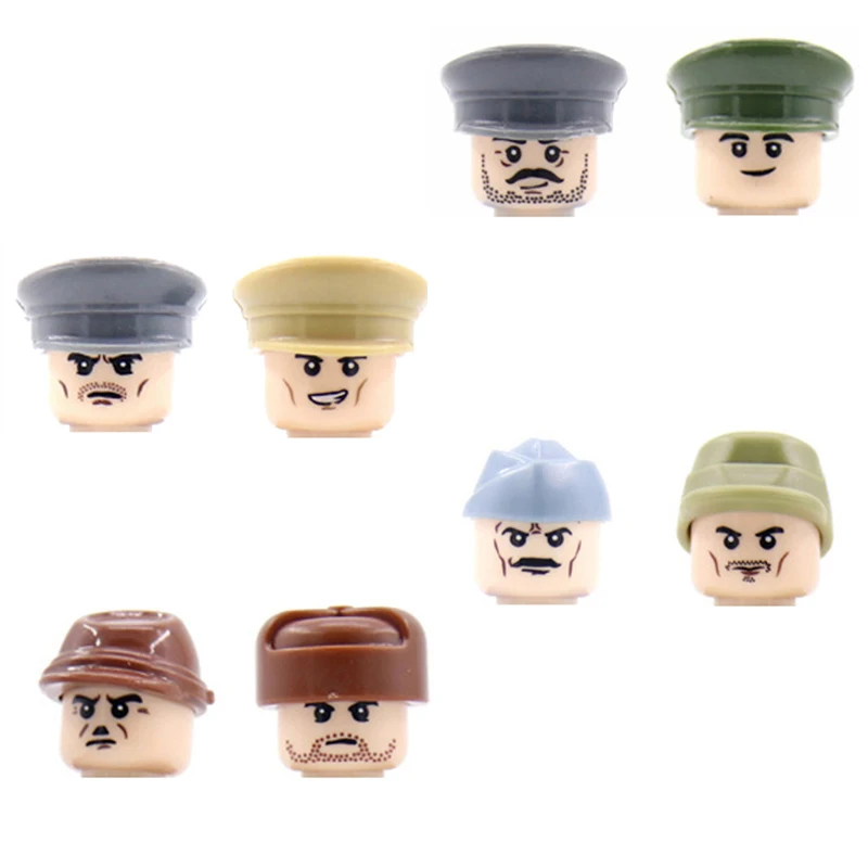 Второй мировой войны армейский командир солдаты фигурки конструктор военные