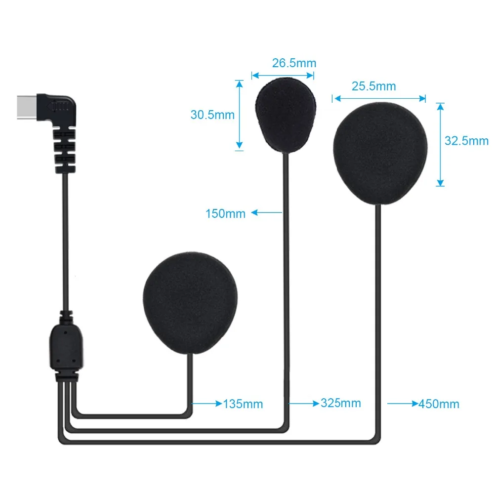 1 шт. Fodsports BT-S2 мотоциклетный Bluetooth шлем домофон мото гарнитура 1000 м Водонепроницаемый IPX6 мотоцикл BT переговорные FM радио