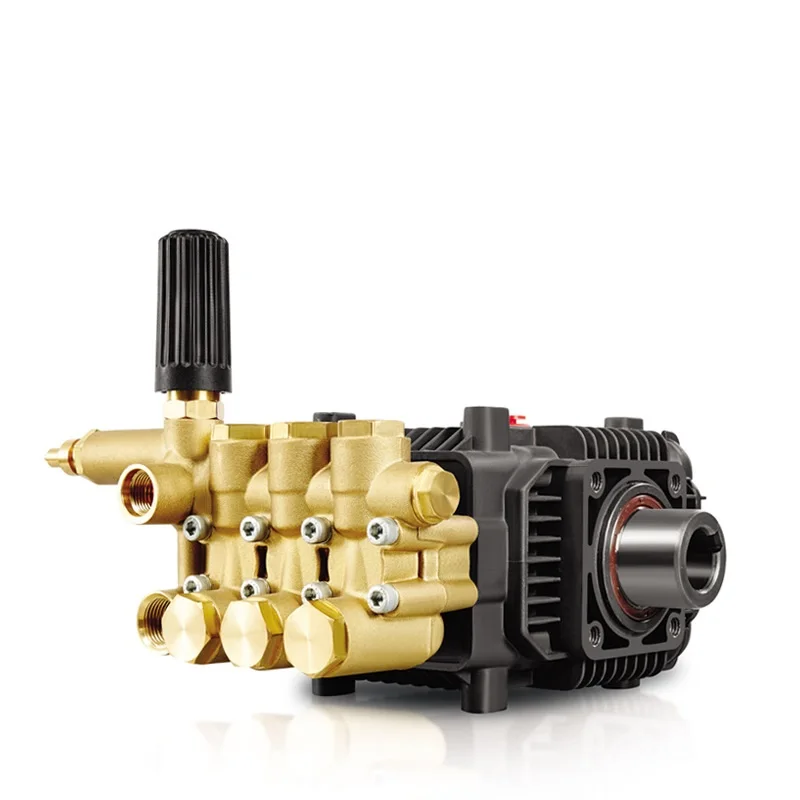 KBM-F3 Brass Triplex  Plunger Road Washing Pump for washer 12-20L 60-180BAR with Pressure Switch