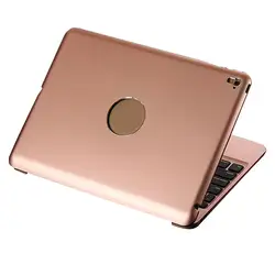 Семь цветов светодиодный беспроводной Bluetooth клавиатура алюминиевый корпус + подставка чехол для iPad Pro 12,9 дюймов SP99