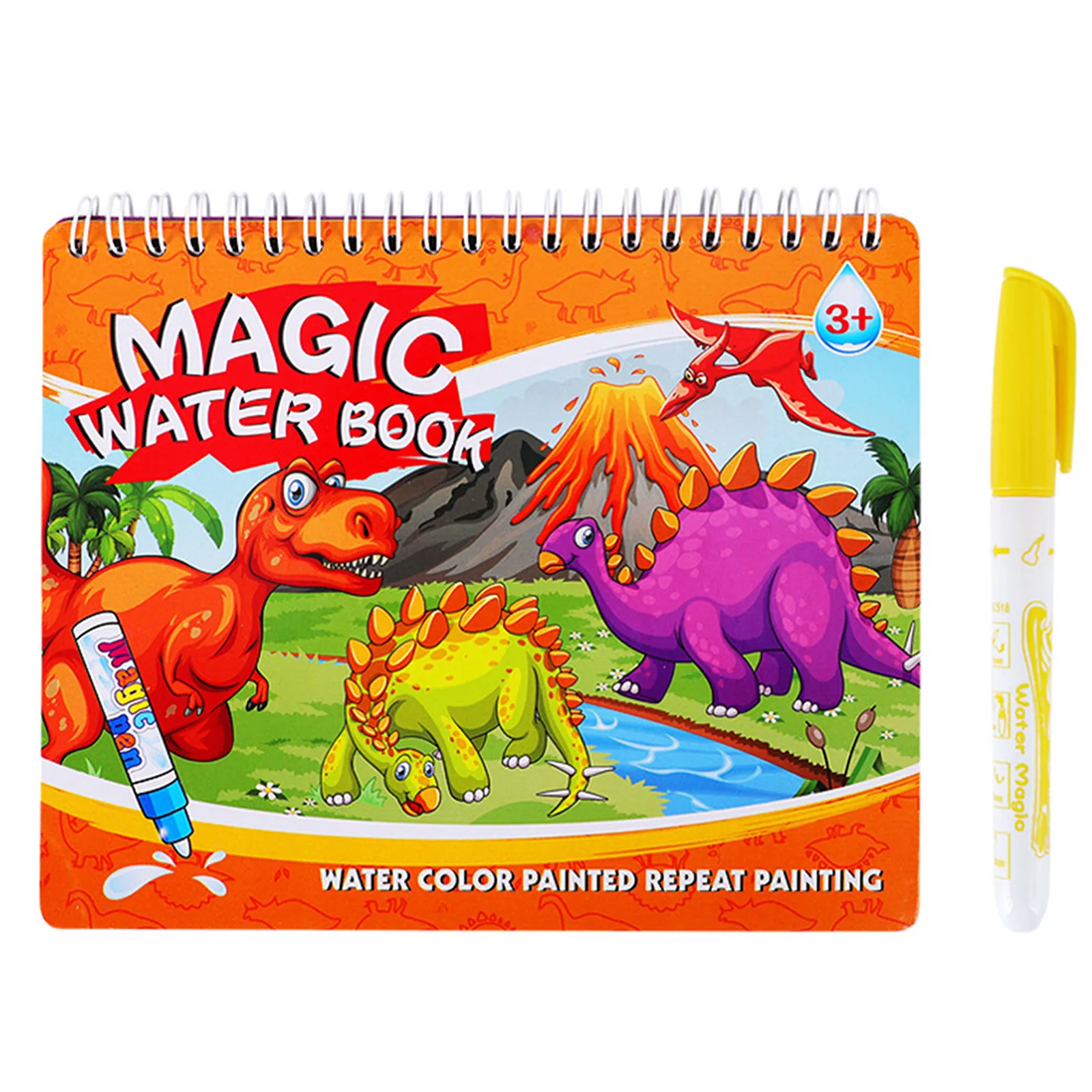 Children's handmade creative magical magic water paintings graffiti colorful painting coloring reusable gift toy 2021 Hot | Игрушки и