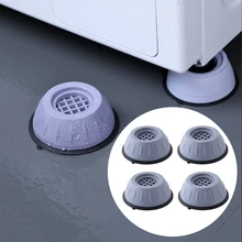 

4Pcs/Lot Anti Vibration Feet Pads Silent Skid Mat Washing Machine Support Dampers Refrigerator Base Anti Skid Stand Furniture