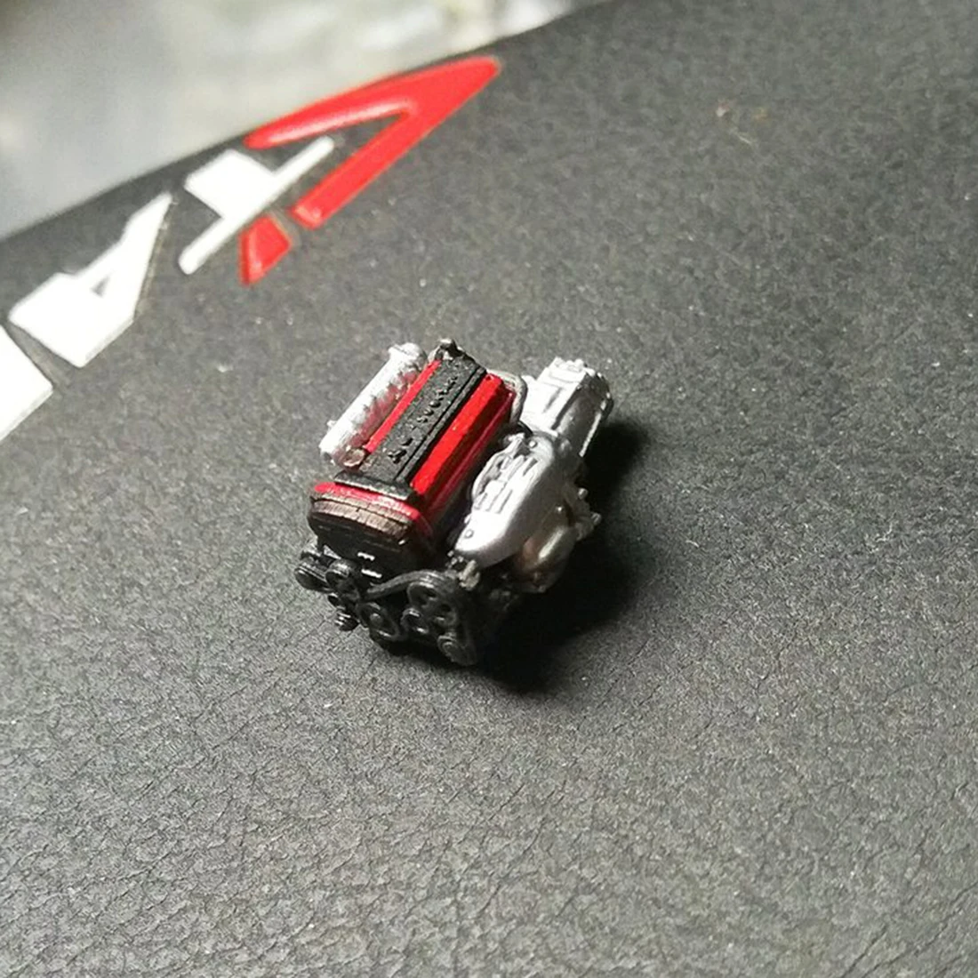 1: 64 DIY высокая точность авто моделирование двигателя сцена статическая модель двигателя