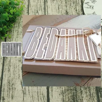 

Metal Cutting dies BEDANKT New for DIY Scrapbooking Album Paper Card Crafts Template