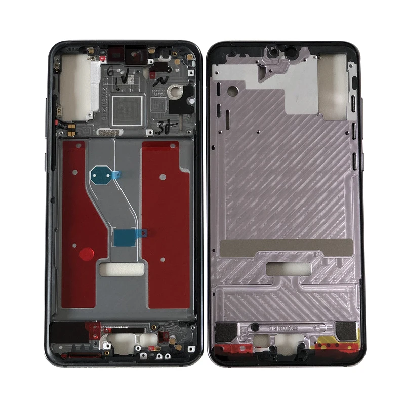 Оригинальная Axisinternational передняя рамка для 6," huawei P20 Pro передняя рамка средняя Рамка Корпус+ боковые кнопки питания