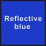 Reflective Blue 2 фото/упаковка 200 мм X 30 мм велосипедная рамка наклейка s велоспорт наклейки светоотражающие декоративные наклейки DH без Фоновые наклейки стикер - Цвет: Reflective Blue