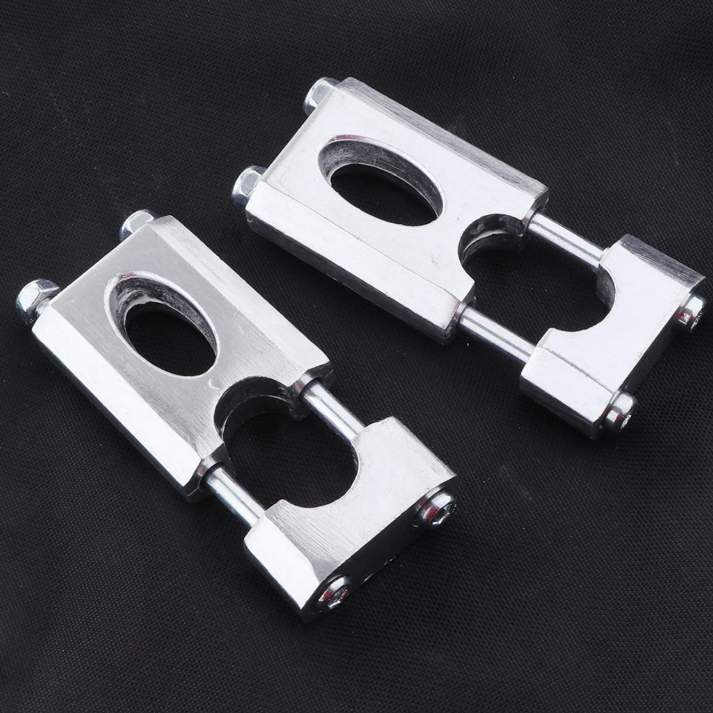 2-Pack Racing Motorcycle Handlebar Riser Raiser for 110-125cc Dirt Bike ATV, Aluminum Alloy