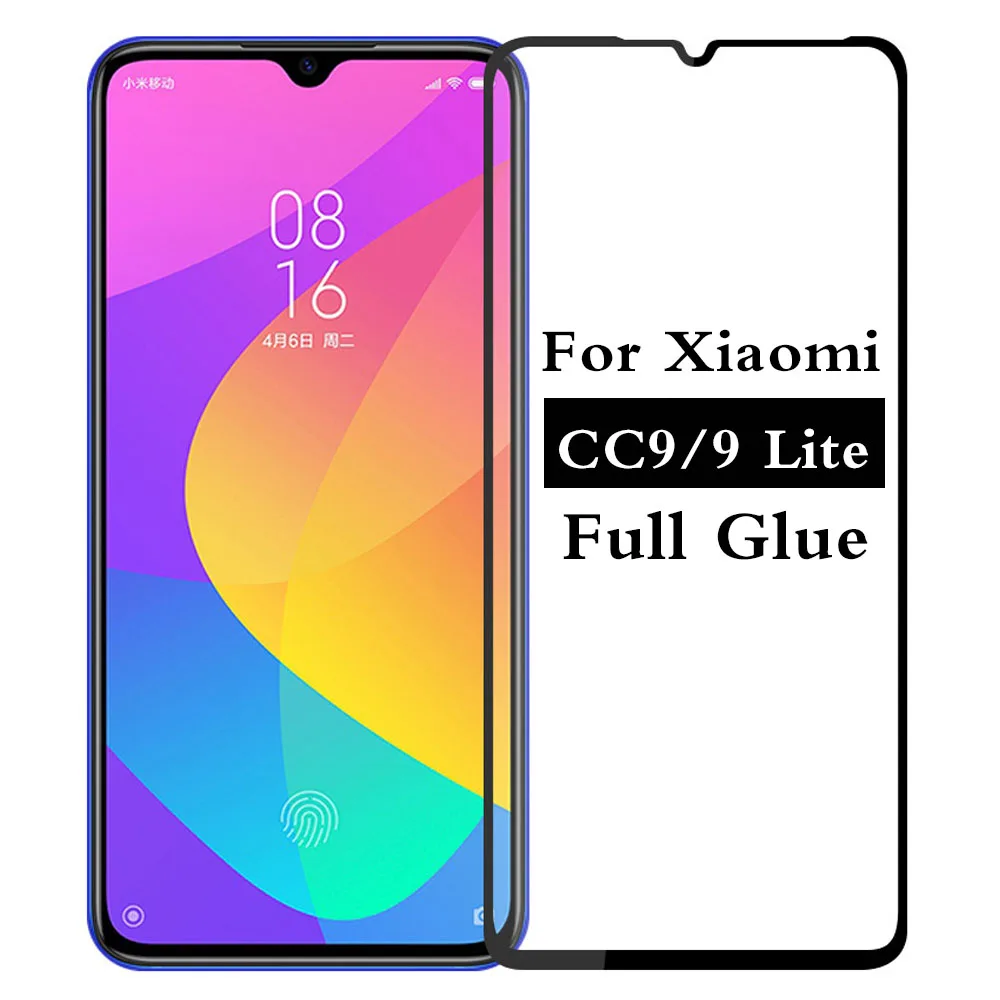 Полное покрытие закаленное стекло для Xiao mi CC9 9 Lite 9lite защитный экран протектор C9