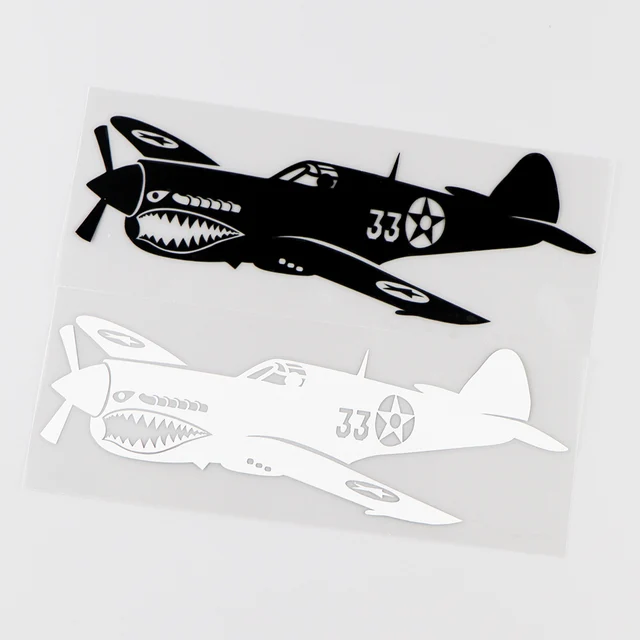 Shark Mouth Decal Plane