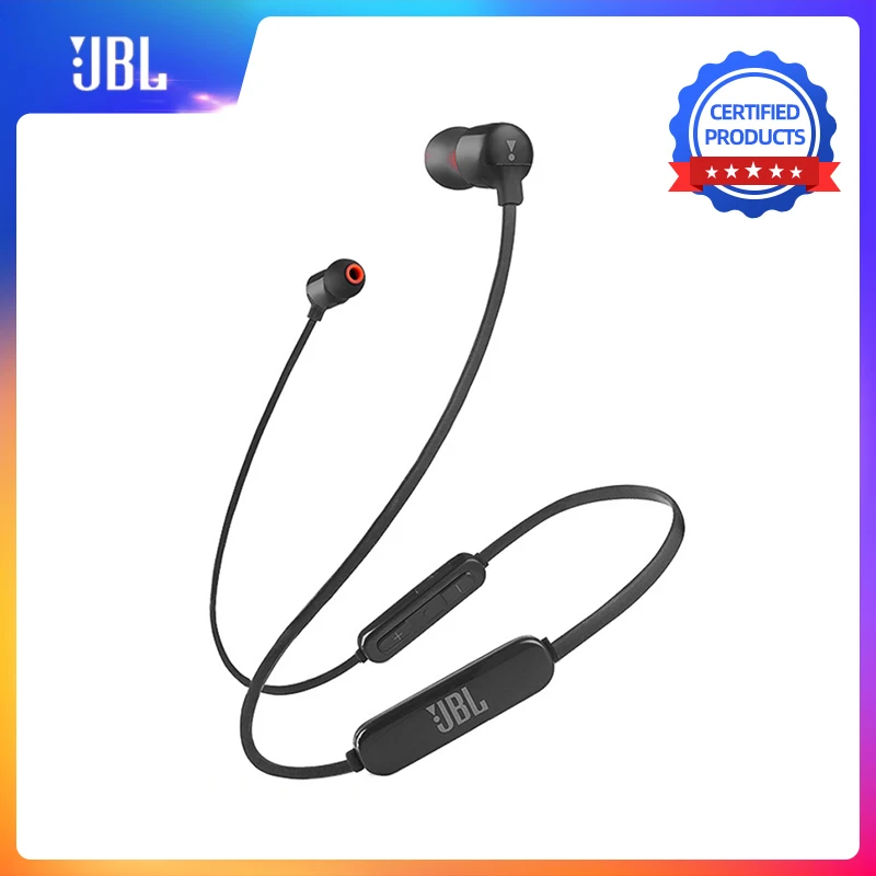 Беспроводные спортивные Bluetooth наушники JBL T110 BT магнитная спортивная Гарнитура