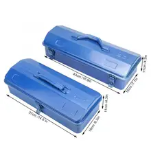 Железный ящик для инструментов, утолщенный многофункциональный инструмент для ремонта, контейнер для хранения