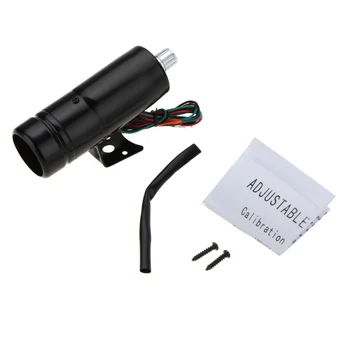 

2020 New Car Gauge Adjustable 1000-11000 RPM Tacho Shift Light Tachometer Red LED Aluminum Black Shell Surface
