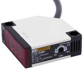 

Specular Reflection Photoelectric AC 90-250V 3A E3JK-R4M1 Sensor Switch Photoelectric Switch With Screws