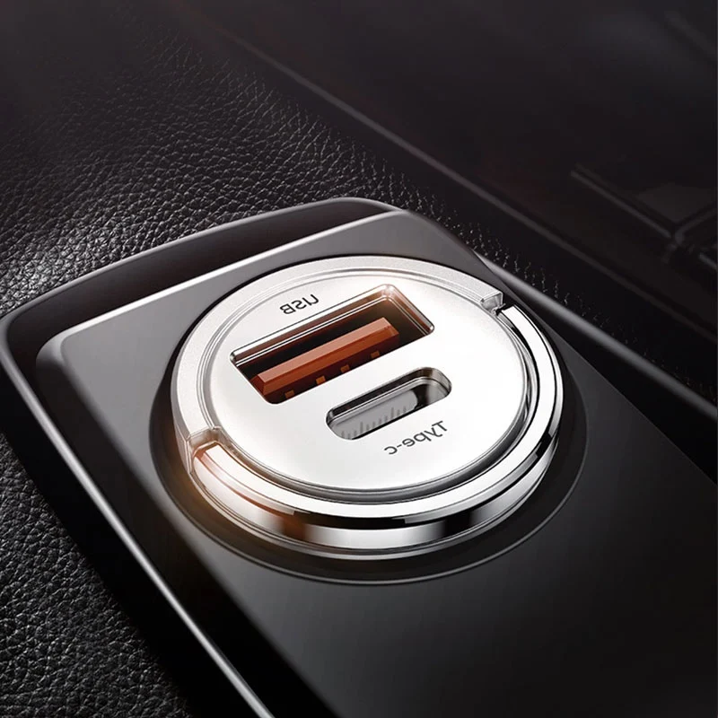 QC3.0 быстрая зарядка автомобильное зарядное устройство двойной USB 5A 45 Вт Выход телефон планшет зарядное устройство адаптер