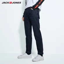 JackJones мужские зимние хлопковые Стрейчевые джинсы, теплые джинсовые штаны, мужская одежда 219332587