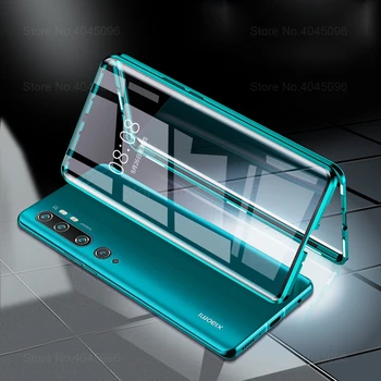 

Magnetic Case For Xiaomi Note 10 Pro Case 360° Full Protection Cover For Xiaomi Mi Note10 CC9 Pro CC 9Pro Tempered Glass Cases