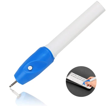

DIY Electric Mini Engraving Pen Machine Metal Chisel Mark Plastic Glass Corrosion Engraving Tool Automatic Engraving Pen Use AA