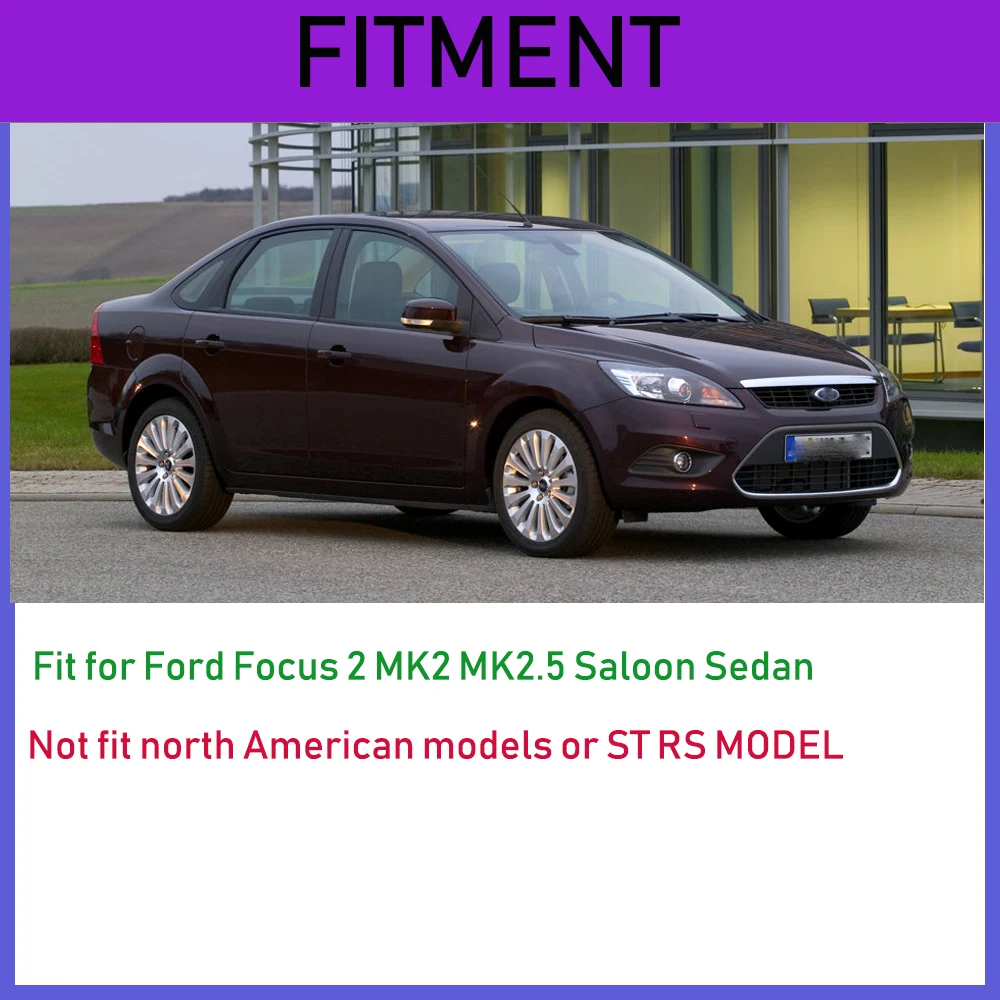 Для Ford Focus 2 MK2 MK2.5 для салона Sedan 2005-2011 Автомобильные Брызговики передние задние брызговики крыло брызговики