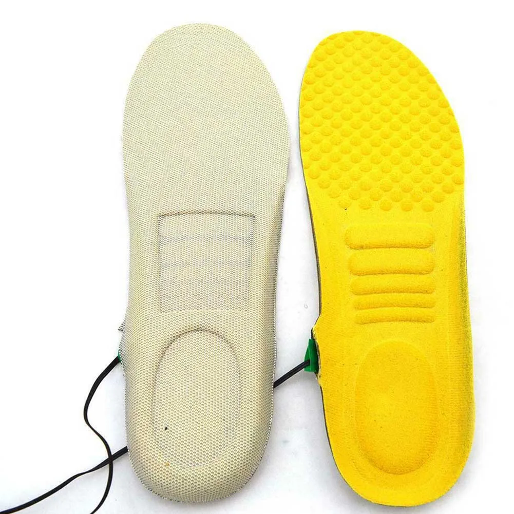 1 пара, зарядка через usb, грелка для ног, для катания на велосипеде, спортивная мягкая, для катания на лыжах, электрическая, удобная, с подогревом, стелька, термальная, зимняя, для кемпинга, для улицы