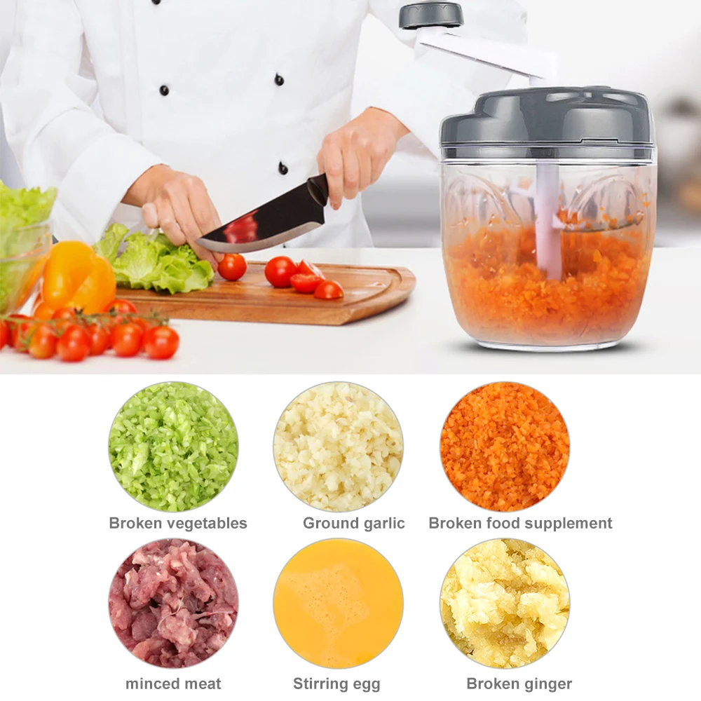 JuneJour Ручной Кухонный комбайн для мяса Овощной сепаратор удобный шлифовальный