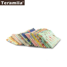 Teramila Animal Cartoon Design Cotton Twill Fabric Telas DIY Patchwork Stoffen Cloth Craft Cushion Pillow Tissu 100x100cm
