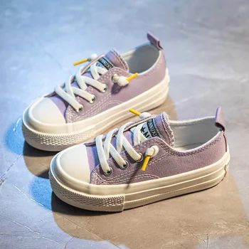 girls canvas slip ons