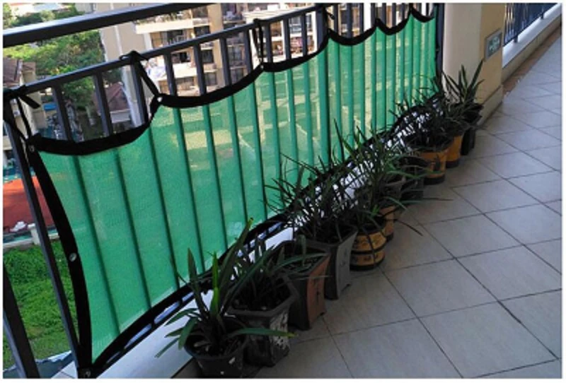 Tewango 6Pin 8Pin навес для террасы сетка укрытие Садоводство зеленое затенение крыша анти-УФ HDPE суккулентные растения ограждение ткань сетки