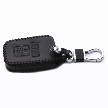 

Genuine Leather Remote Key Bag Car Smart Key Case Cover Accesories For Toyota Alphard Vellfire 30 2015-2018