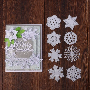 

Eastshape Christmas Dies Snowflake Metal Cutting Dies New 2020 for Card Making Scrapbooking Embossing Cuts Stencil Craft Dies