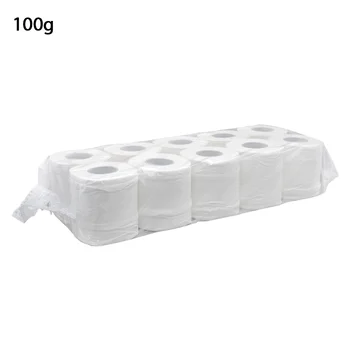 

10rolls Soft Water Absorption Mixed Wood Pulp Home Kitchen Bathroom 3 Ply Portable No Aroma Easy Dissolve Toilet Tissue