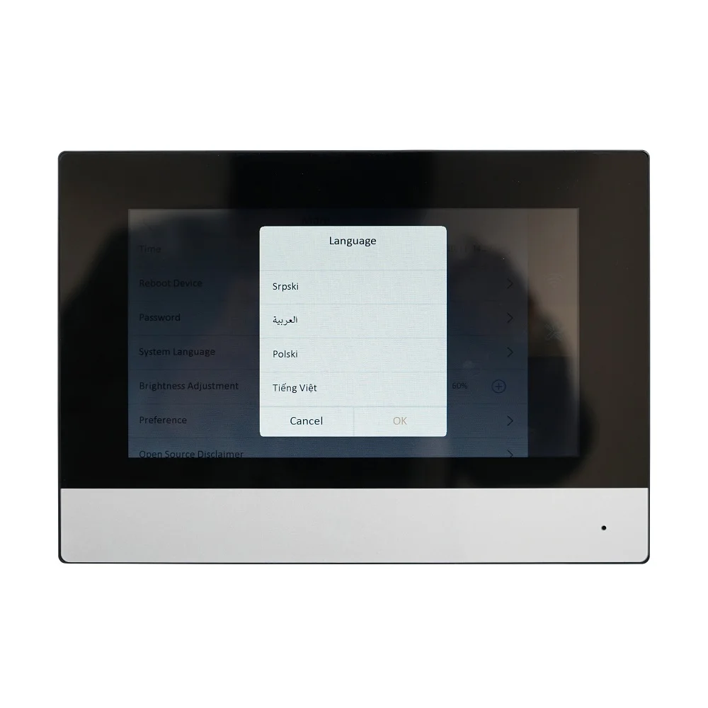 HIK оригинальная международная версия многоязычный DS KH6320 WTE1 внутренний монитор