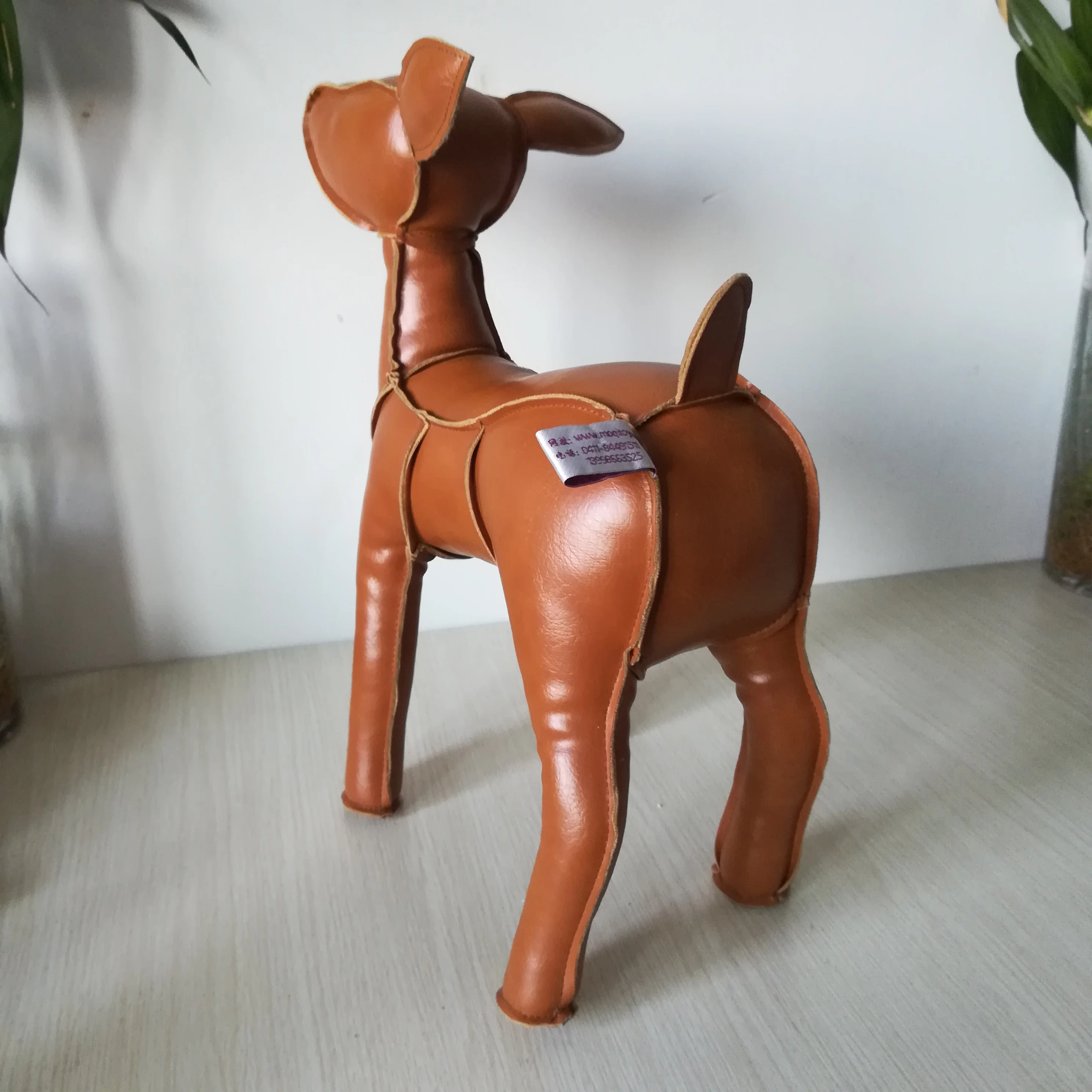 Около 30x33 см Милая sika плюшевая игрушка олень из искусственной кожи Коричневый Олень Мягкая кукла подарок на день рождения s0858