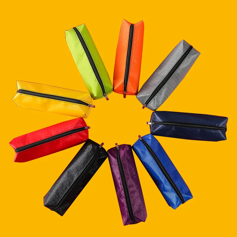 

Football pattern pencil case PVC multi-color pen case environmental protection waterproof storage bag learning stationery bag