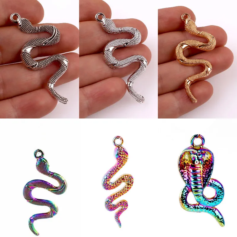 Dije De Plata - De Serpiente Dorada