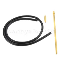 1 шт. 1,9 м шланг для кальяна с 370 мм алюминиевым стержнем силиконовый шланг для кальяна трубка для кальяна аксессуары для кальяна