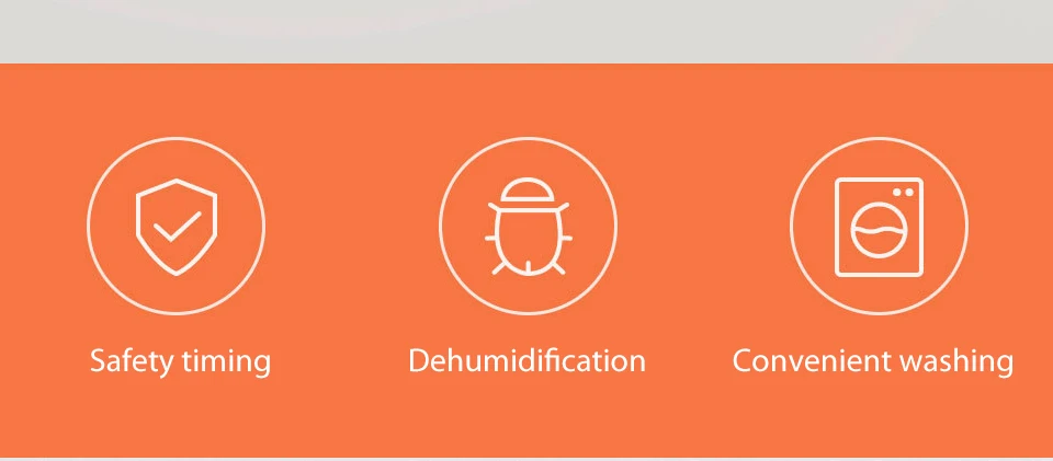 Xiaomi Youpin, умное удаление клещей, электрическое одеяло, безопасность, синхронизация, интеллектуальный контроль температуры, удобная стирка для зимы