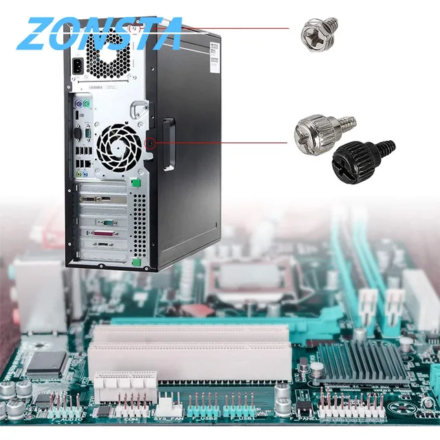 114Pcs Computer Csavarsortment Készlet A Kemény Meghajtó Számítógépes Tokra Történő Alaplap Ventilátor Teljesítményéhez - Image 4