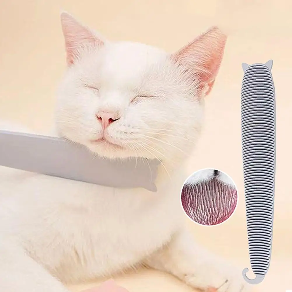 

Handheld Simulation Pet Cats Tongue Massage Comb Hair Care Brush Cleaning Tool