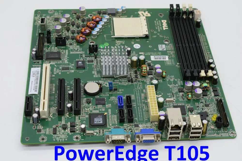 Для Dell PowerEdge T105 DP/N: 0Y9FTT 0R012H / Y9FTT R012H AM2 оригинальная б/у материнская