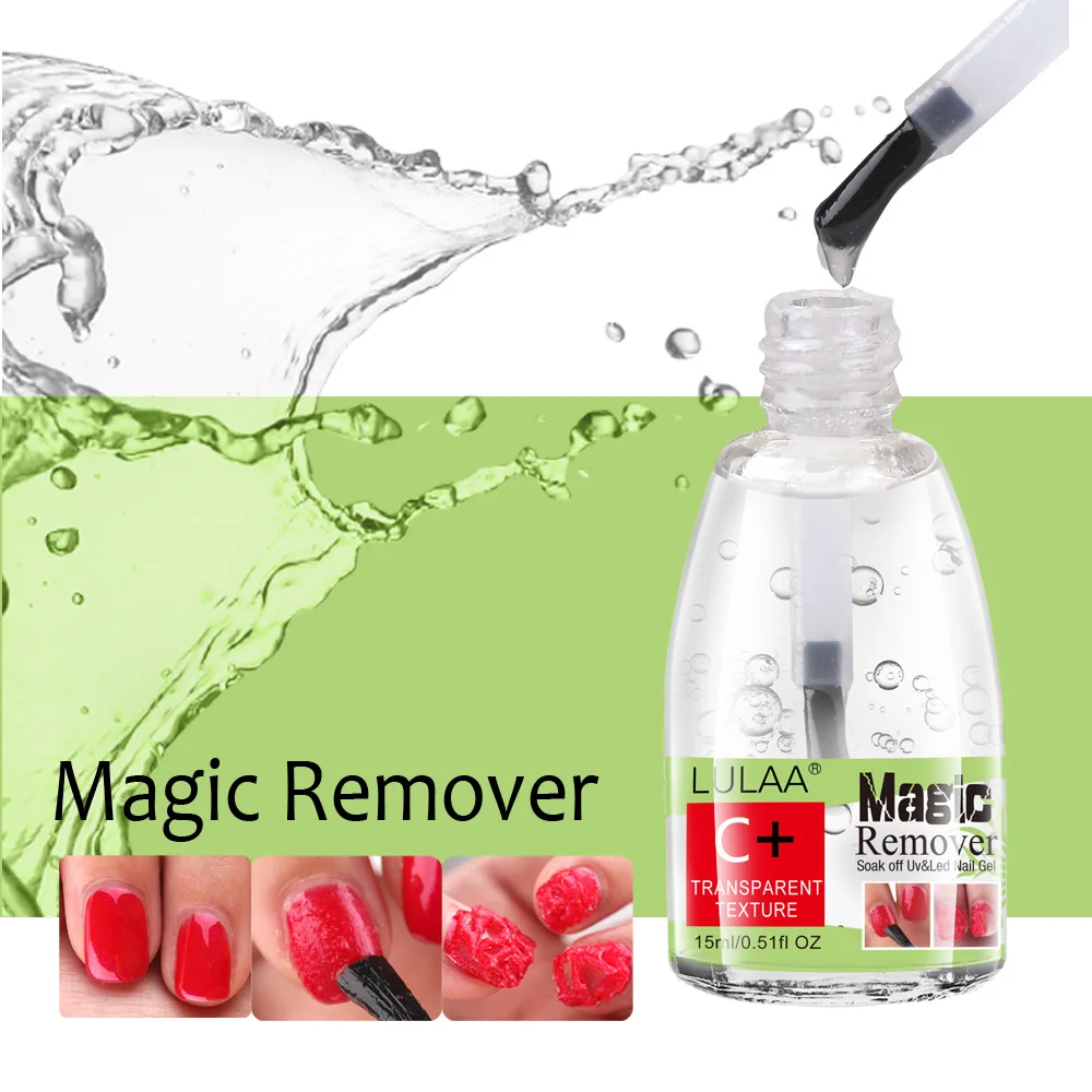 

LULAA Magic Gel Remover Convenient Quickly Remove Nail Polish Supplies Unloading Glue Health No stimulation Not Hurt the Nails
