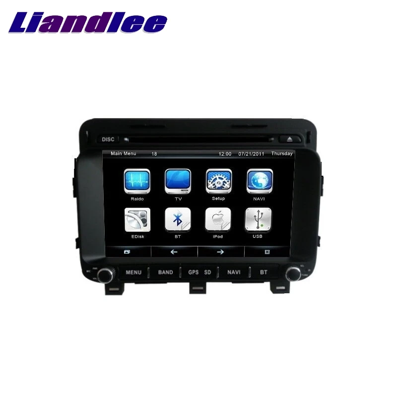 Liandlee для Kia Optima MAGENTIS K5~ LiisLee автомобильный мультимедиа, ТВ DVD gps аудио Hi-Fi радио стиль Навигация