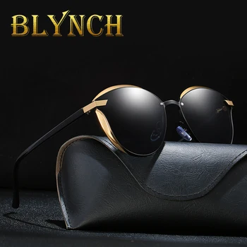 

BLYNCH Cat Eye Zonnebril Vrouwen Gepolariseerde Fashion Dames Zonnebril Vrouwelijke Vintage Shades Oculos de sol Feminino UV400