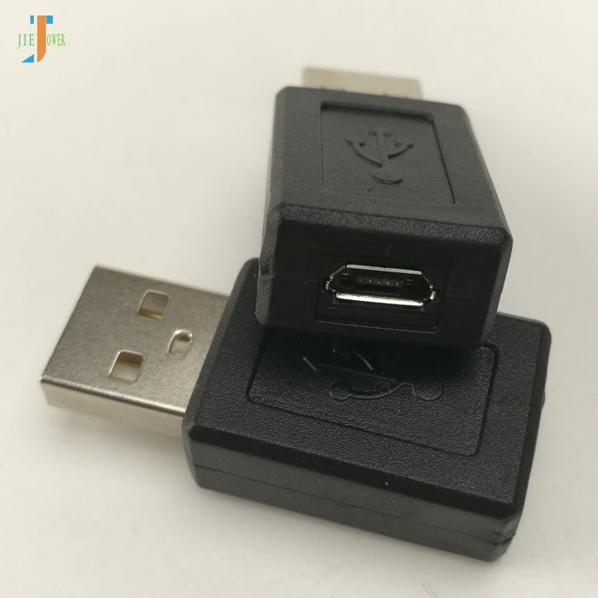 Новый черный Переходник USB 2 0 A папа микро мама переходник с на Usb коннектор для HTC