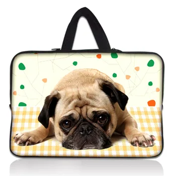 

Free Shipping Pug Dog 14" 14.1" Laptop Netbook Sleeve Bag Case Cover For Lenovo Thinkpad IBM Sony Dell